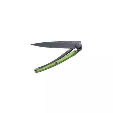 Couteau DEEJO Black 37G Hêtre Vert Arbre