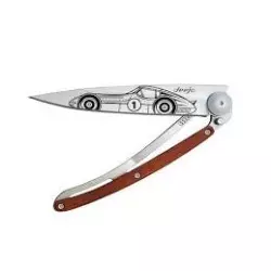 Couteau DEEJO 37G Titane - Bois Corail Bolide