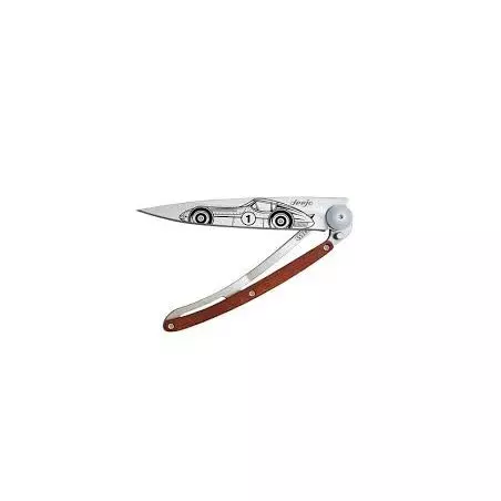 Couteau DEEJO 37G Titane - Bois Corail Bolide