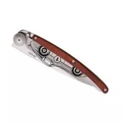 Couteau DEEJO 37G Titane - Bois Corail Bolide