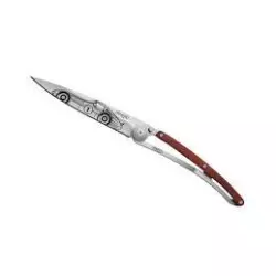 Couteau DEEJO 37G Titane - Bois Corail Bolide
