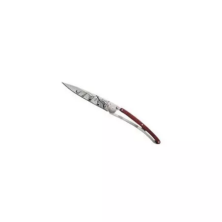 Couteau DEEJO Tattoo 37G - Bois Corail - Corsaire
