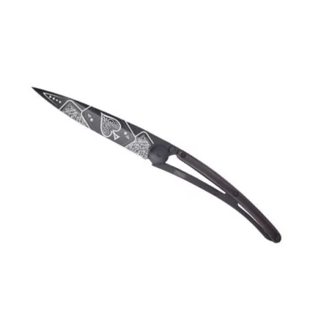 Couteau DEEJO Tattoo 37G - Ebene - Chance