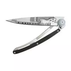 Couteau DEEJO 37G Titane - Ebene Rock N'Roll