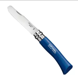 Couteau N°7 Bout Rond Bleu OPINEL