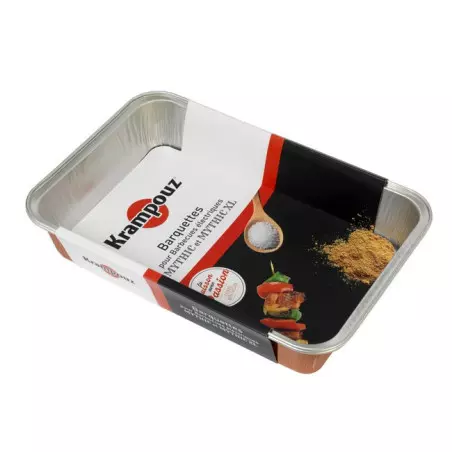LOT DE 2 BARQUETTES POUR BBQ KRAMPOUZ