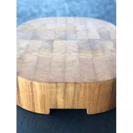 Billot Bois de Bout 40X50X10cm Chêne - Poignées