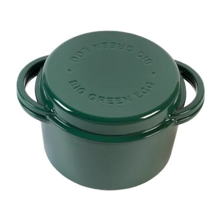 Cocotte en Fonte Ovale 4L BIG GREEN EGG L XL 2Xl