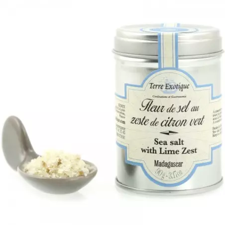 FLEUR DE SEL AUX ZESTES DE CITRON 90G