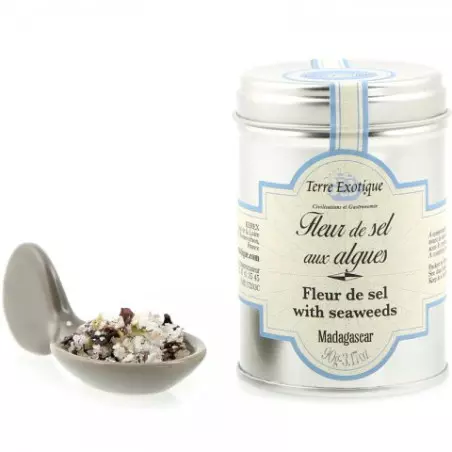 FLEUR DE SEL AUX ALGUES 90G