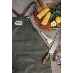 Tablier Cuir - The Premium X-Cross - Vert