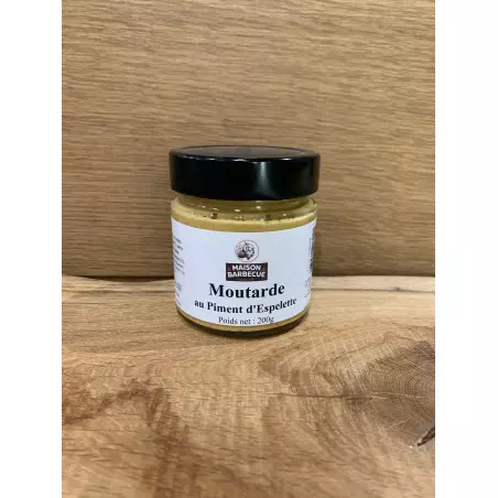 Moutarde au Piment d'Espelette 200g