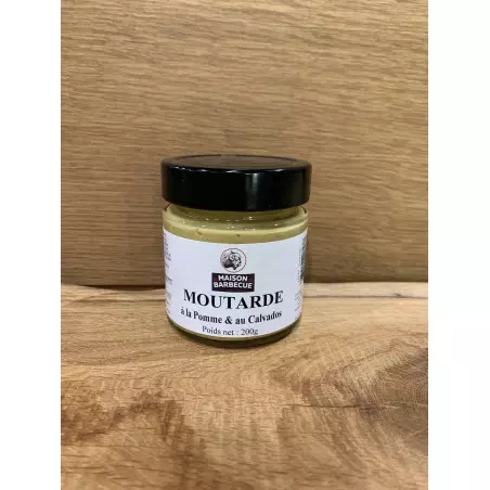 Moutarde Pomme et Calvados 200g