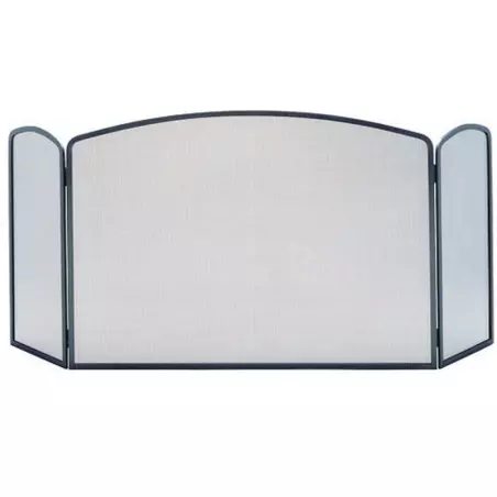 Pare-Feu Lasio 3 Volets Gris Acier 100x71x30cm