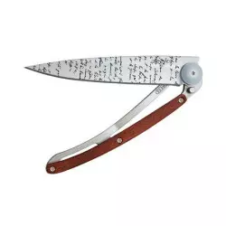 DEEJO Tattoo 37G Bois Corail Manuscrit