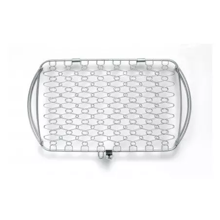 PANIER A POISSON WEBER GM 48x28,5CM GRILLE EXTENSIBLE