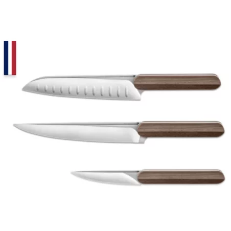 Coffret 3 Couteaux Louis (Office, Santoku, Chef)