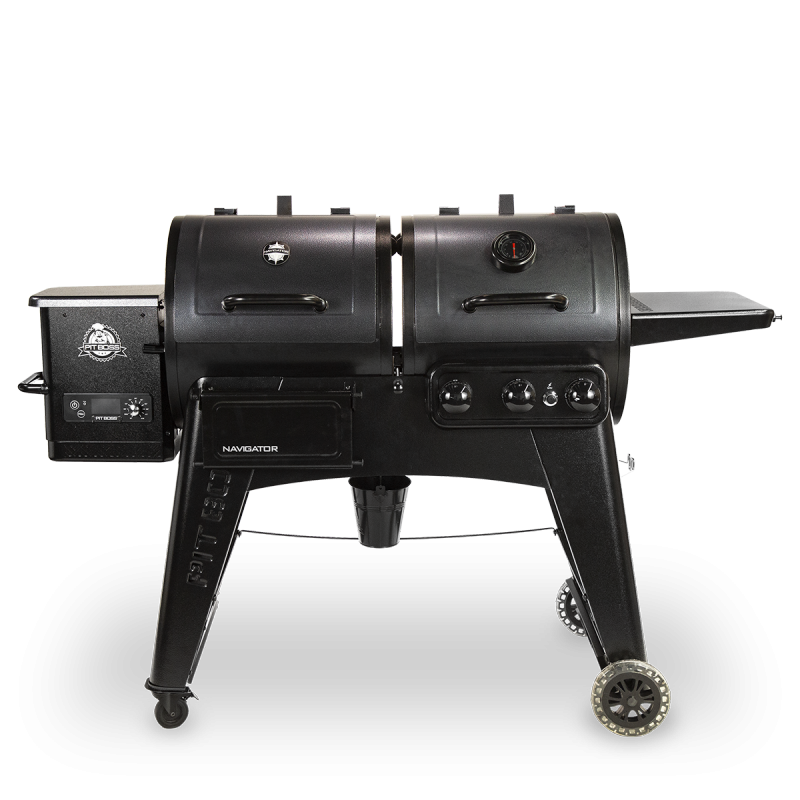 Pack + Barbecue à Pellets Combo Navigator 1230 PIT BOSS + Housse + 1 Sac de Pellets