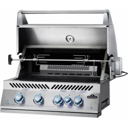 Barbecue Gaz Encastrable Built-In BIG 32 4 Brûleurs + 1 Brûleur Arrière - NAPOLEON brûleur arrière