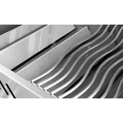 Barbecue Gaz Encastrable Built-In BIG 32 4 Brûleurs + 1 Brûleur Arrière - NAPOLEON grille