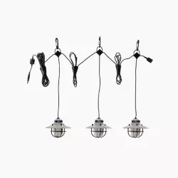 Guirlande LED EDISON String Vintage White vue éloignée - BAREBONES
