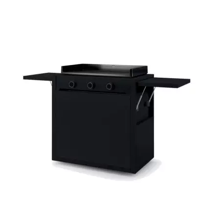 Chariot Modern Acier Ferme  Noir 75