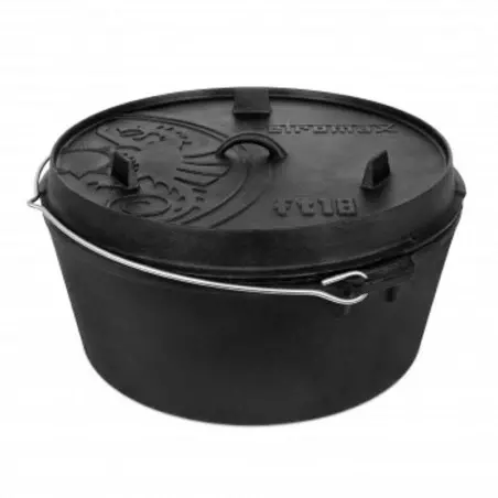 Marmite en Fonte Ft18-T Surface Plane au-dessous PETROMAX