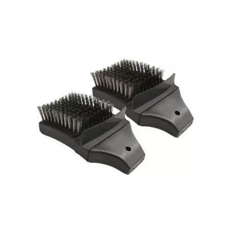 2 Têtes de Remplacement pour Brosse 64014 BROIL KING (Réf. 64015)