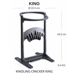 Pack + Fendeur de Bûches + housse KINDLING CRACKER King dimensions