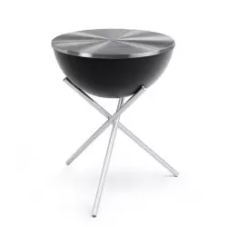 couvercle inox sur bowl 70 tripode