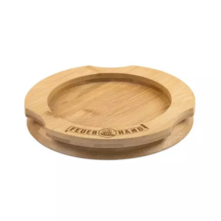 Socle en Bois pour Lampe Tempête Feuerhand 276