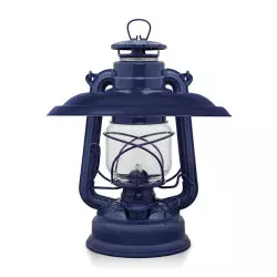 Abat-Jour Réflecteur Lampe Tempête 276 Bleu Cobalt - FEUERHAND sur lampe