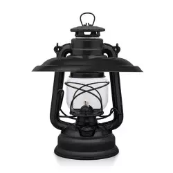 Abat-Jour Réflecteur Lampe Tempête 276 Noir brillant - FEUERHAND- PETROMAX sur lampe