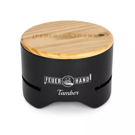 Barbecue de table Tamber Feuerhand Noir