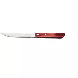 Couteau à Steak & Pizza Rouge Pm 21,5 cm TRAMONTINA