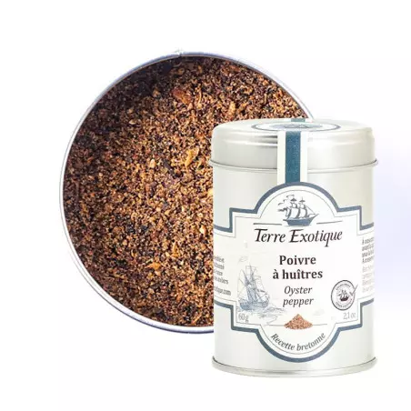 Poivre à Huitres 60g - TERRE EXOTIQUE