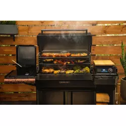 Barbecue à pellets TRAEGER TIMBERLINE XL en situation