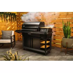 Barbecue à pellets TRAEGER TIMBERLINE XL en situation fermé