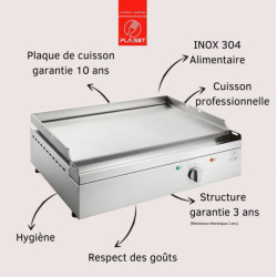 Plancha Electrique Chef 55 Lisse