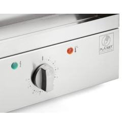 Plancha Electrique Chef 55 Lisse bouton de réglage